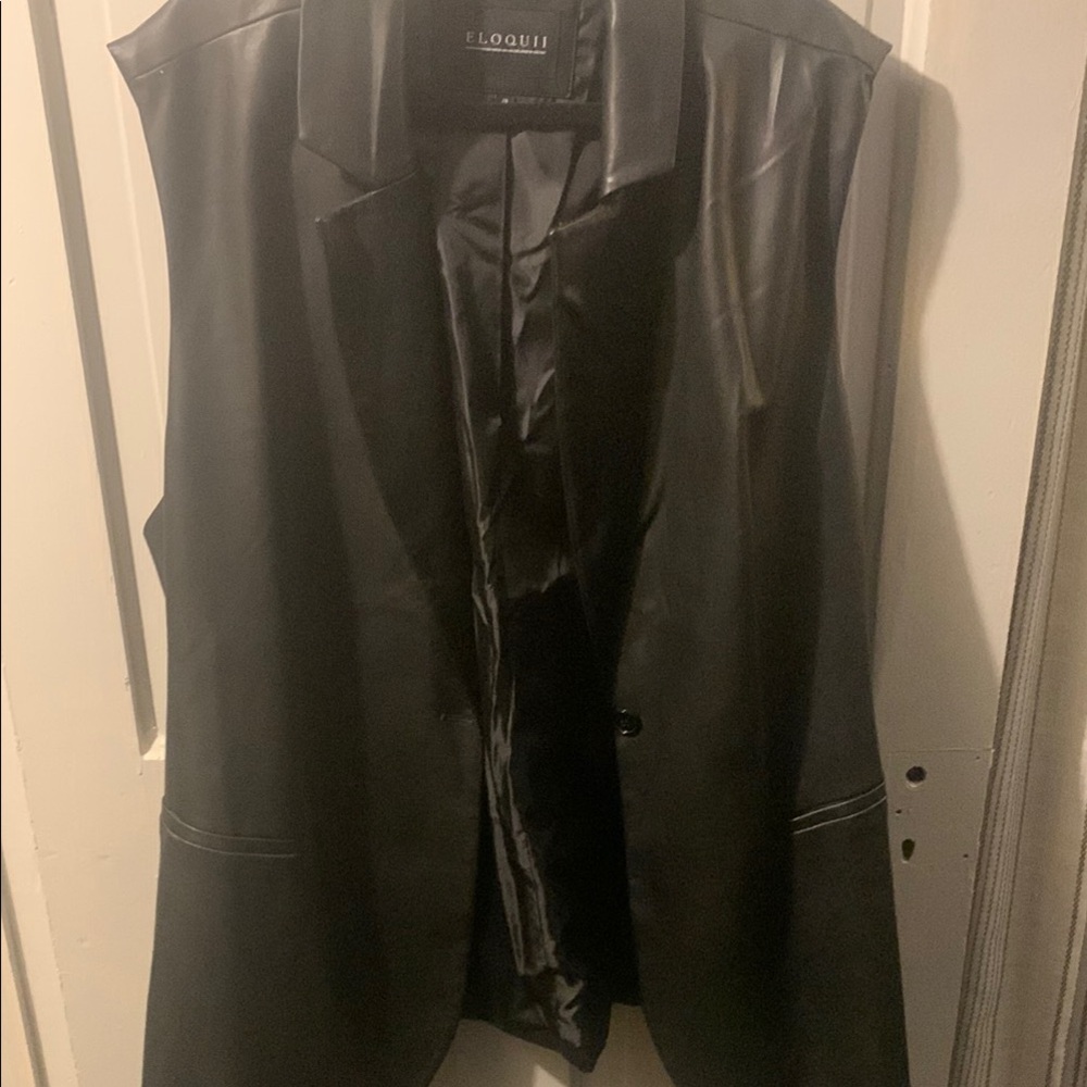 Eloquii Black Women's Vest